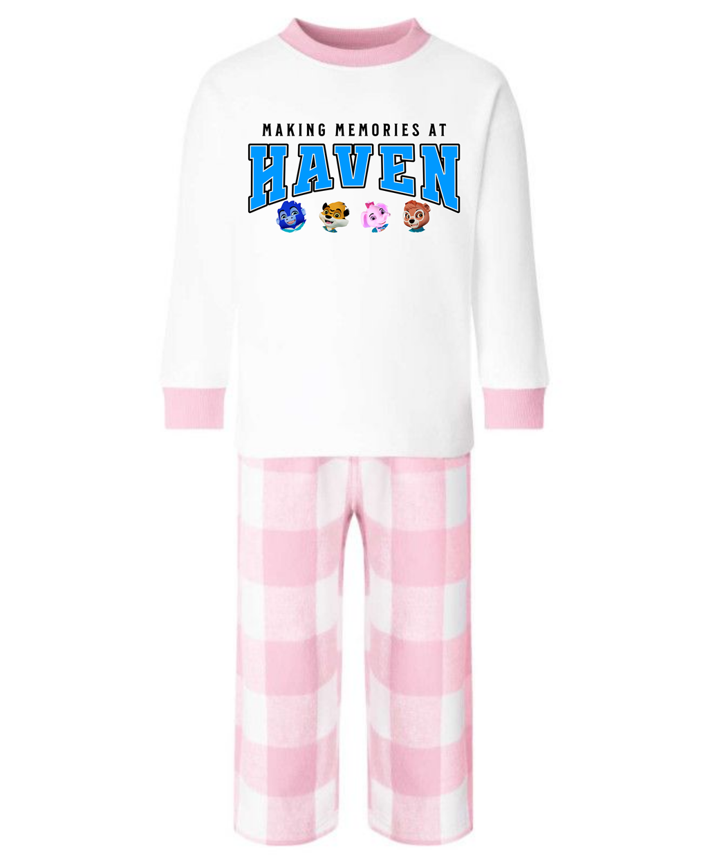 Making Memories Kids Pjs (back)